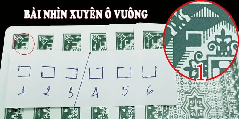 Cách nhận biết lá bài tụ mạt sáu