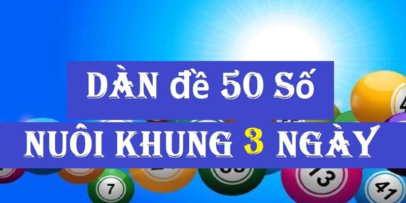 dàn đề 50 số