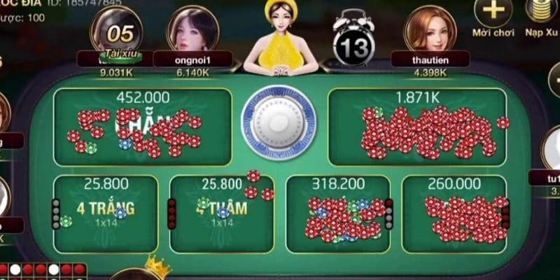 trang web chơi xóc đĩa