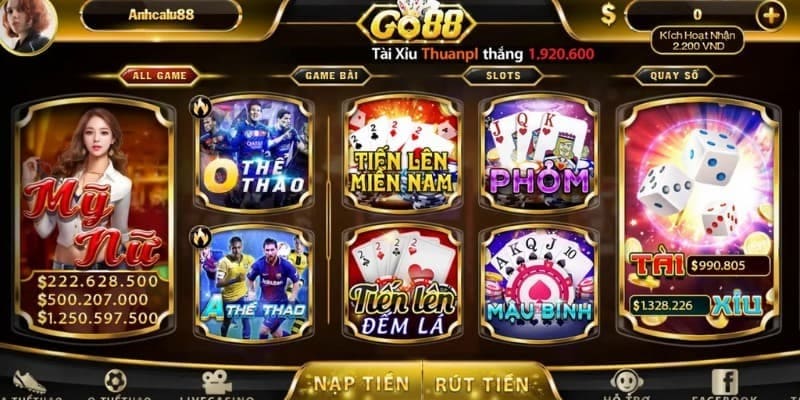 Tổng quan về cách đặt cược tài xỉu Go88